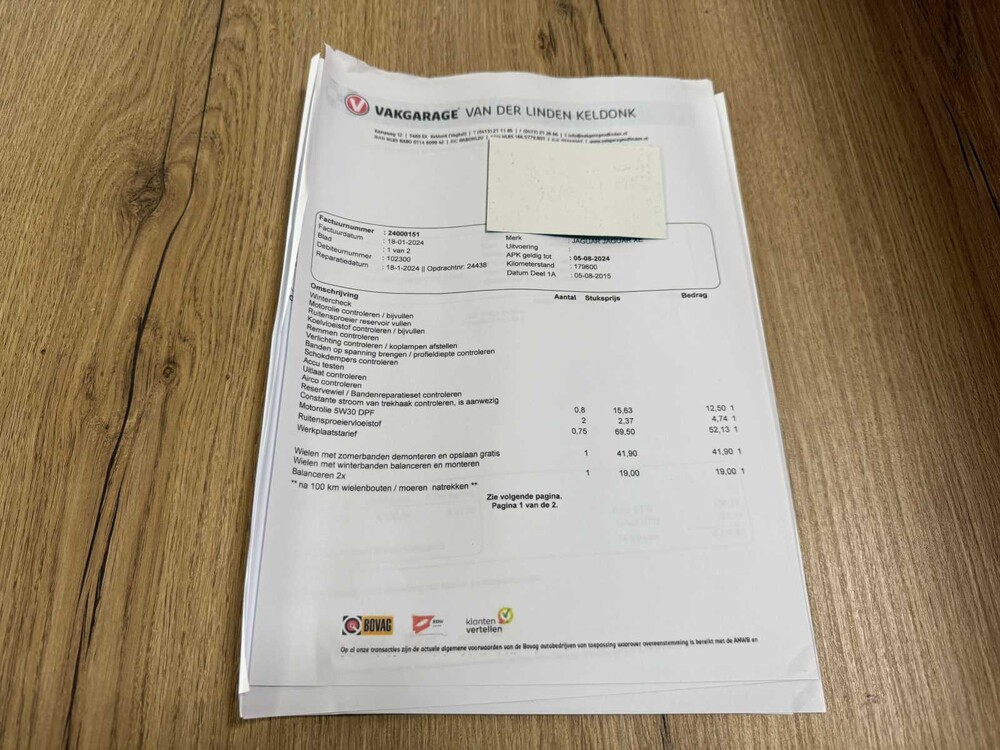 Jaguar XE 2.0 D R-Sport Portfolio X760 163PS 2015, GS-106-G