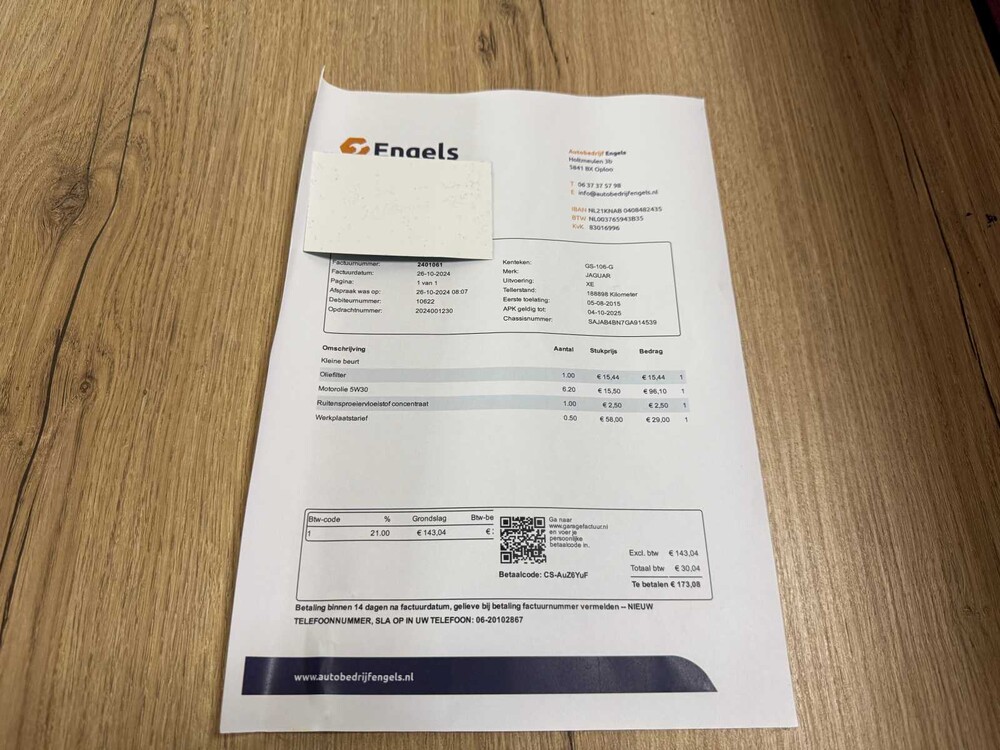 Jaguar XE 2.0 D R-Sport Portfolio X760 163PS 2015, GS-106-G