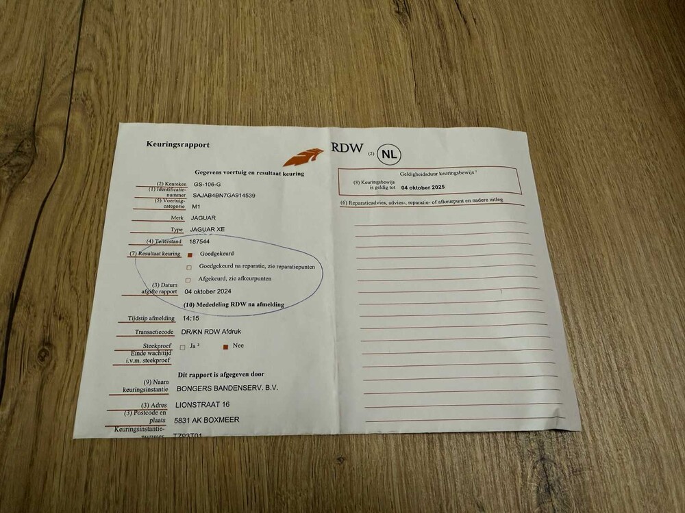 Jaguar XE 2.0 D R-Sport Portfolio X760 163PS 2015, GS-106-G