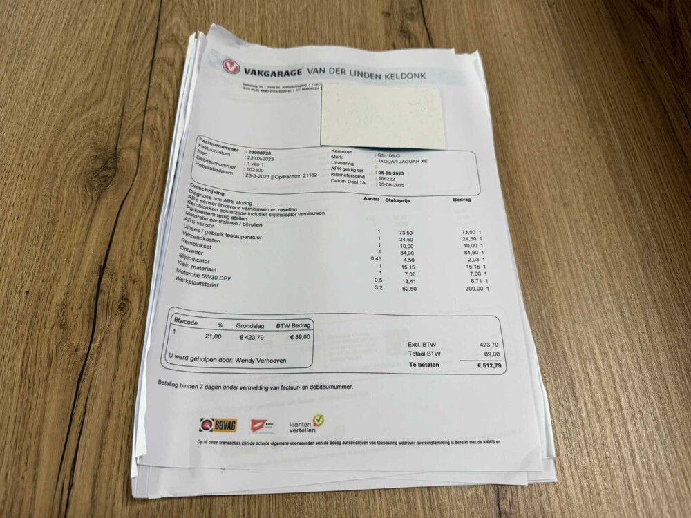 Jaguar XE 2.0 D R-Sport Portfolio X760 163PS 2015, GS-106-G