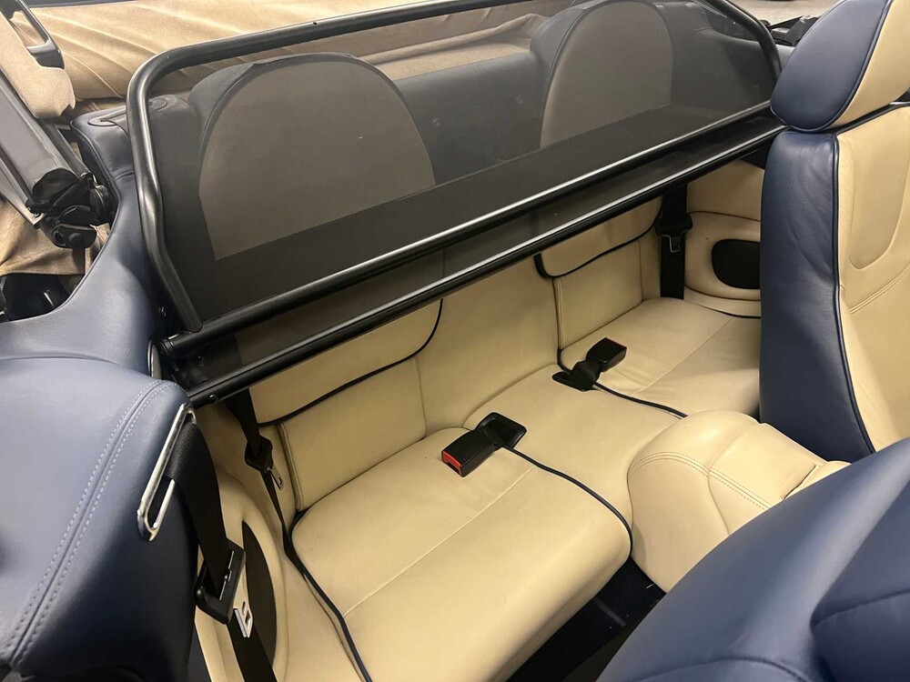 Aston Martin DB7 Volante 5.9 V12 Vantage 416PS 2002 (Original-NL) Cabrio, 88-JL-PX Youngtimer