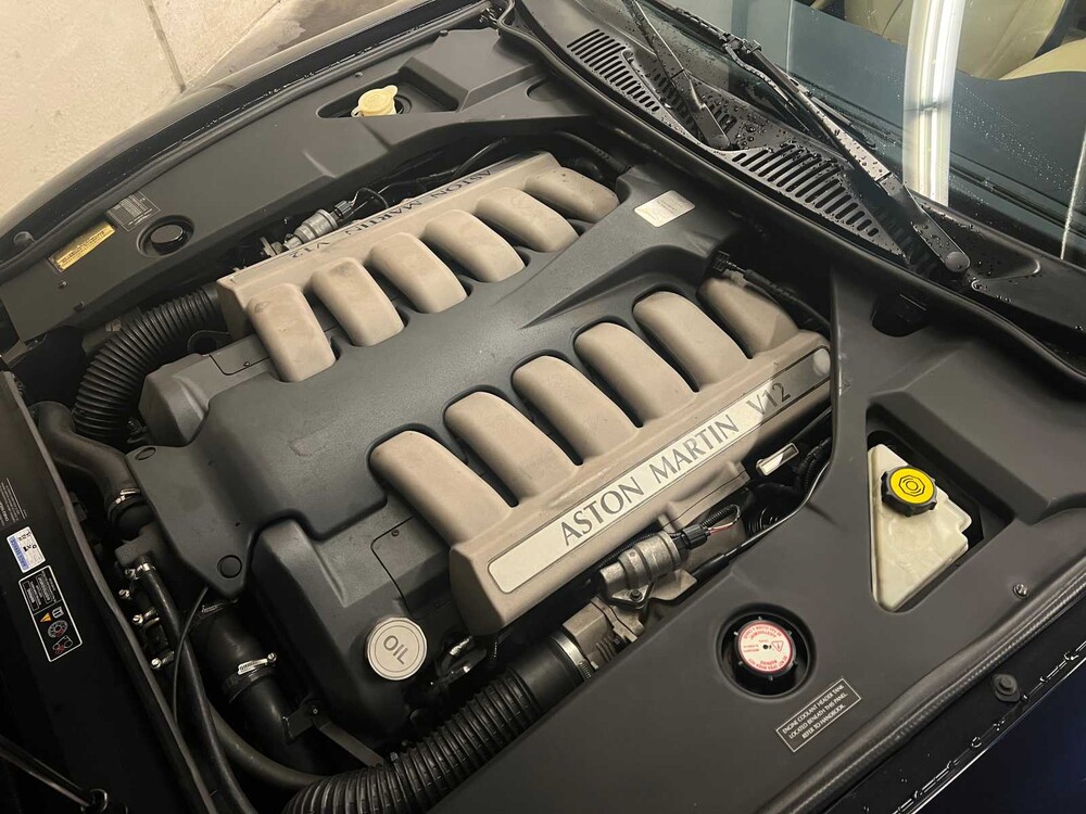 Aston Martin DB7 Volante 5.9 V12 Vantage 416PS 2002 (Original-NL) Cabrio, 88-JL-PX Youngtimer