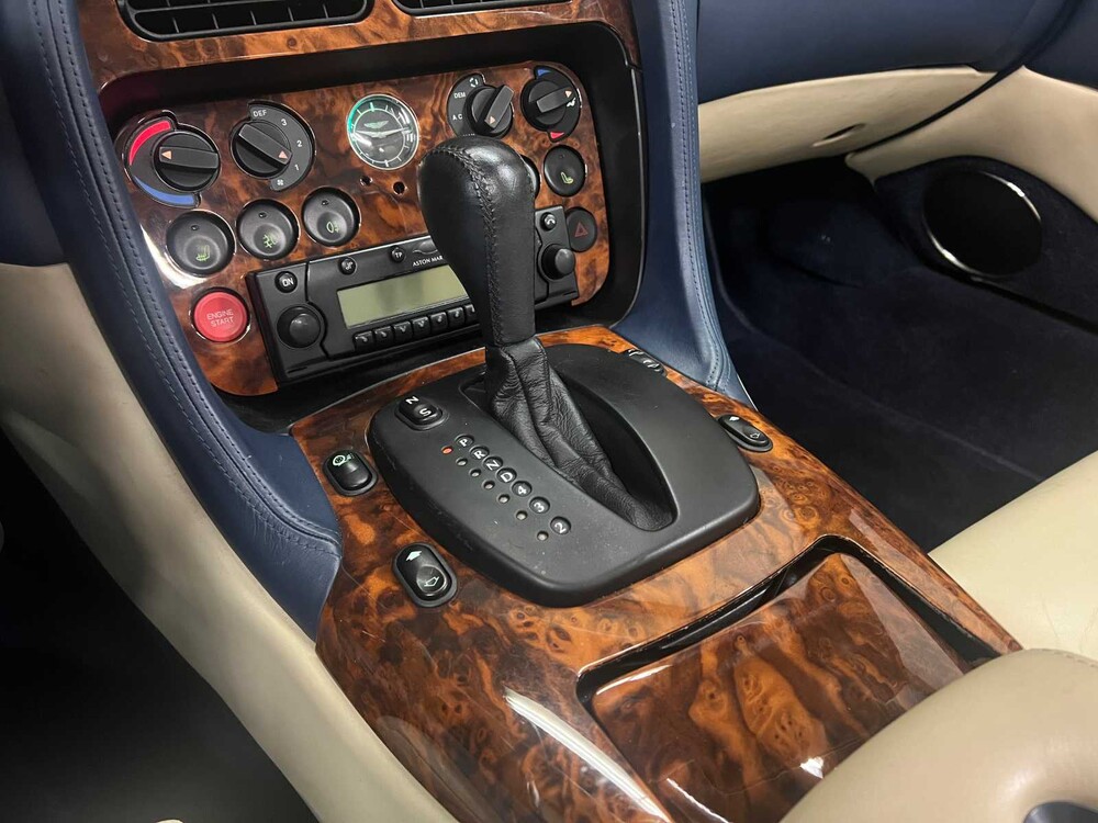 Aston Martin DB7 Volante 5.9 V12 Vantage 416PS 2002 (Original-NL) Cabrio, 88-JL-PX Youngtimer