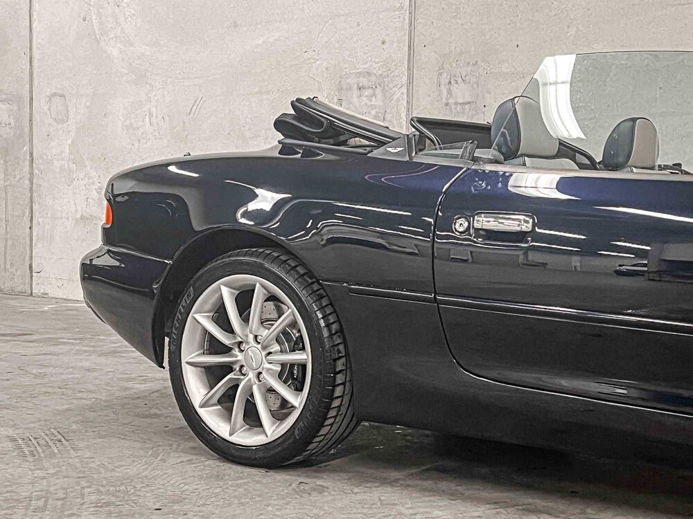 Aston Martin DB7 Volante 5.9 V12 Vantage 416PS 2002 (Original-NL) Cabrio, 88-JL-PX Youngtimer