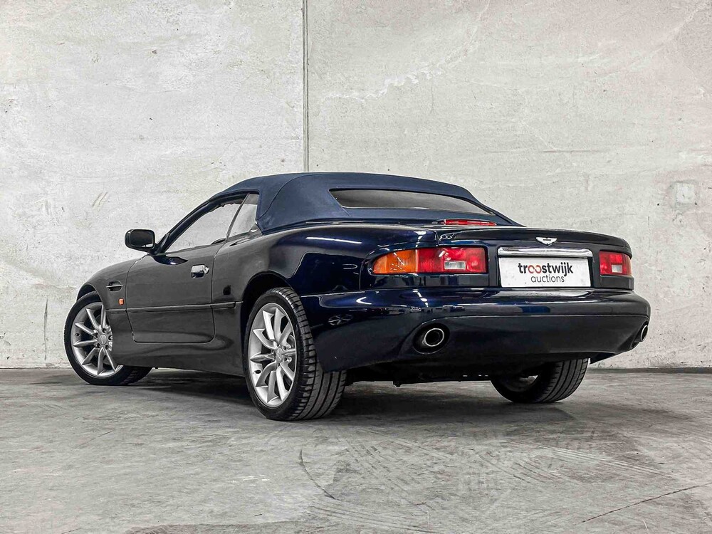 Aston Martin DB7 Volante 5.9 V12 Vantage 416PS 2002 (Original-NL) Cabrio, 88-JL-PX Youngtimer