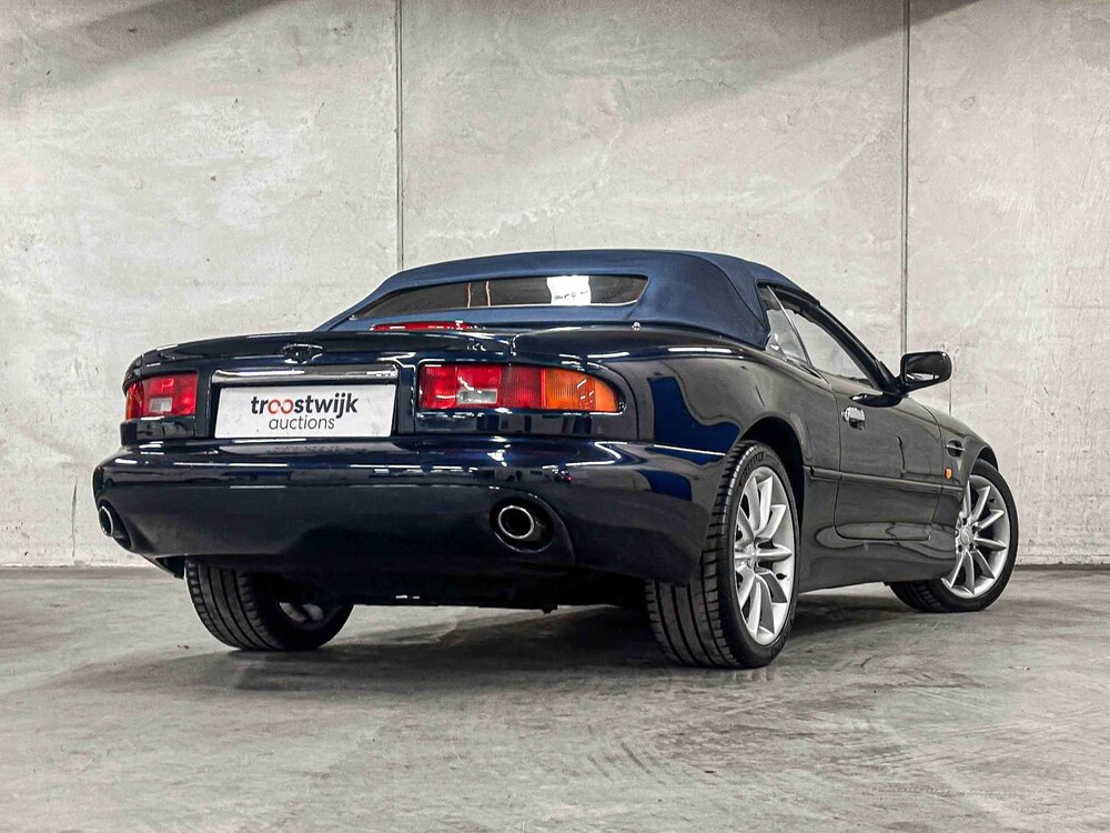 Aston Martin DB7 Volante 5.9 V12 Vantage 416PS 2002 (Original-NL) Cabrio, 88-JL-PX Youngtimer