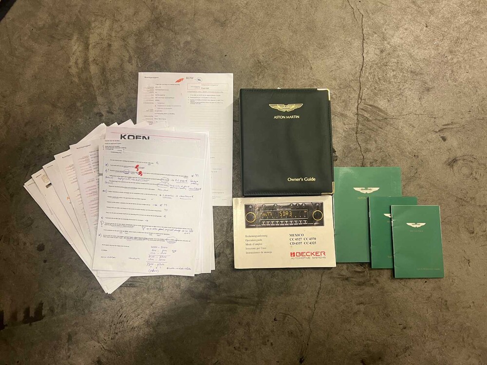 Aston Martin DB7 Volante 5.9 V12 Vantage 416PS 2002 (Original-NL) Cabrio, 88-JL-PX Youngtimer