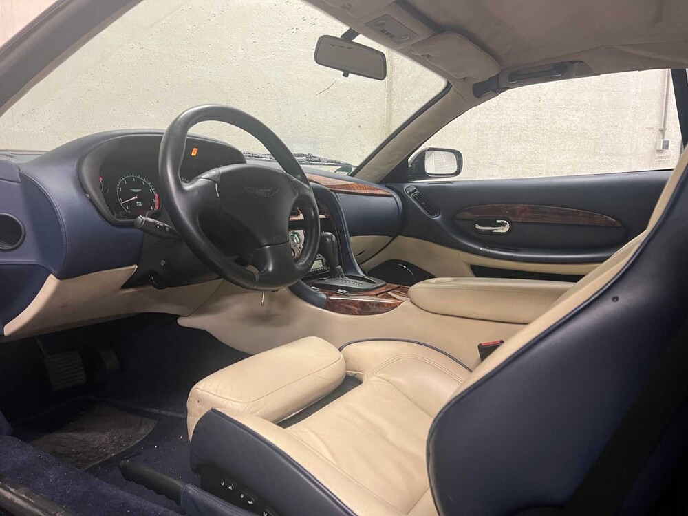 Aston Martin DB7 Volante 5.9 V12 Vantage 416PS 2002 (Original-NL) Cabrio, 88-JL-PX Youngtimer