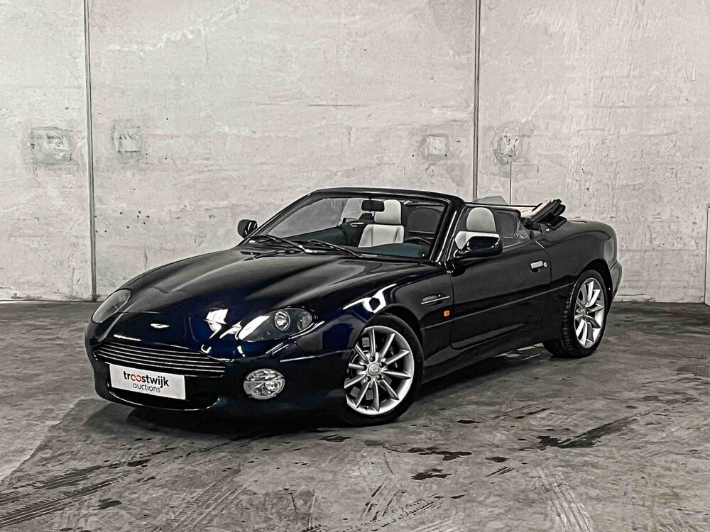 Aston Martin DB7 Volante 5.9 V12 Vantage 416PS 2002 (Original-NL) Cabrio, 88-JL-PX Youngtimer