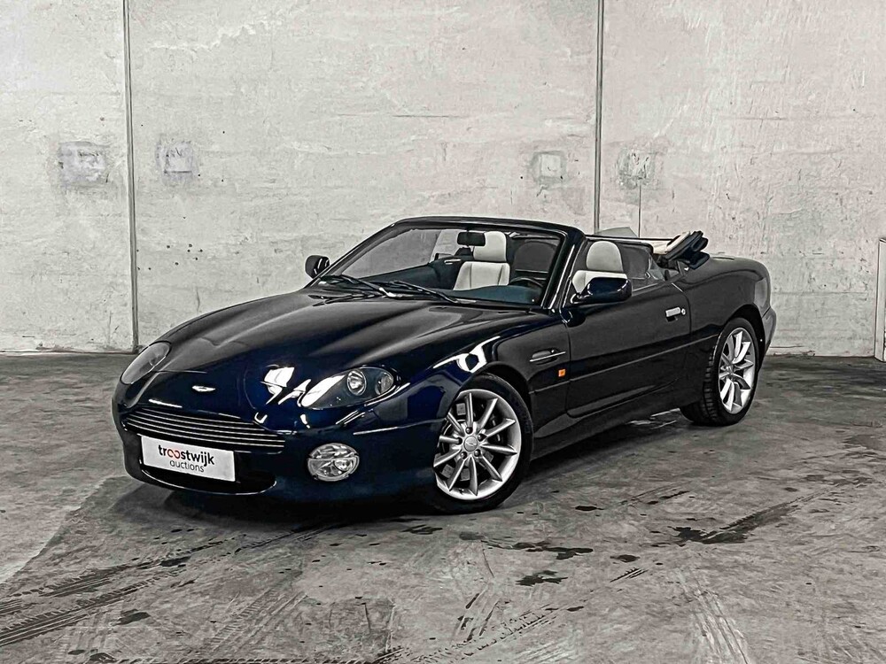 Aston Martin DB7 Volante 5.9 V12 Vantage 416PS 2002 (Original-NL) Cabrio, 88-JL-PX Youngtimer