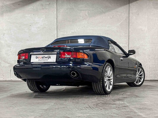 Aston Martin DB7 Volante 5.9 V12 Vantage 416pk 2002 (Origineel-NL) Cabriolet, 88-JL-PX Youngtimer