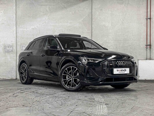 Audi e-tron 50 Quattro Launch Edition Black 71 kWh S-Line 313pk 2019 (Origineel-NL + 1e Eigenaar), G-119-XV