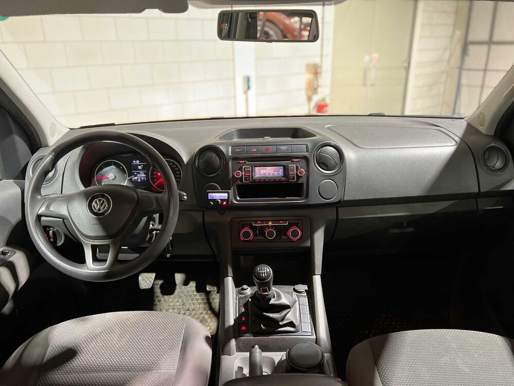 Volkswagen Amarok 2.0 TDI 4Motion DC Trendline 140pk 2016, VZ-648-J Bedrijfswagen