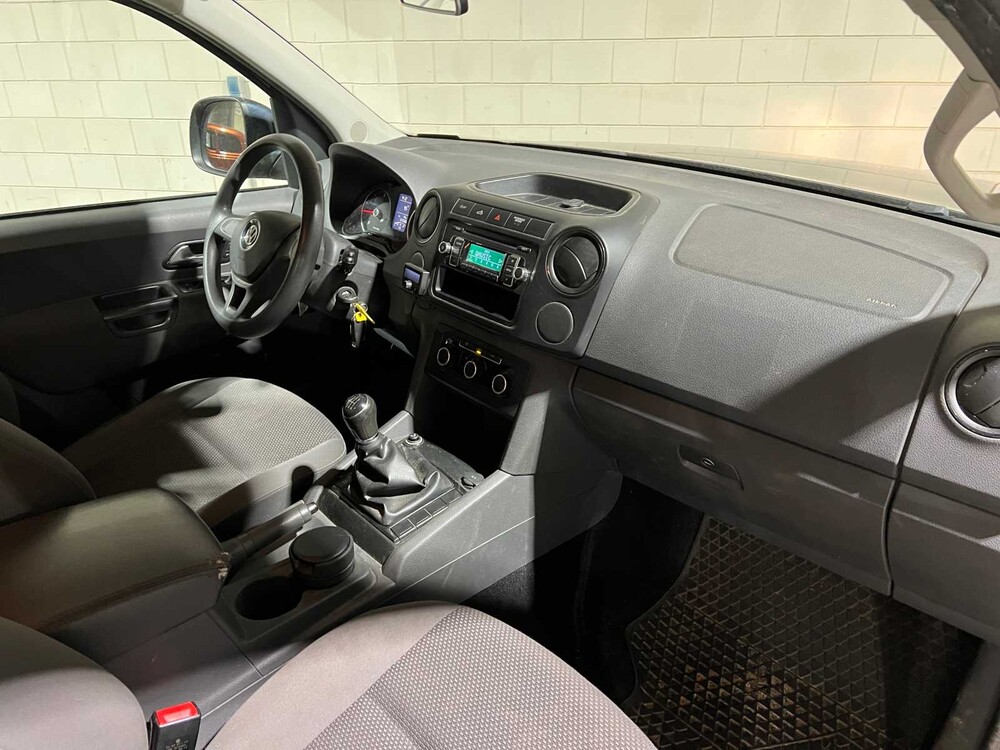 Volkswagen Amarok 2.0 TDI 4Motion DC Trendline 140pk 2016, VZ-648-J Bedrijfswagen