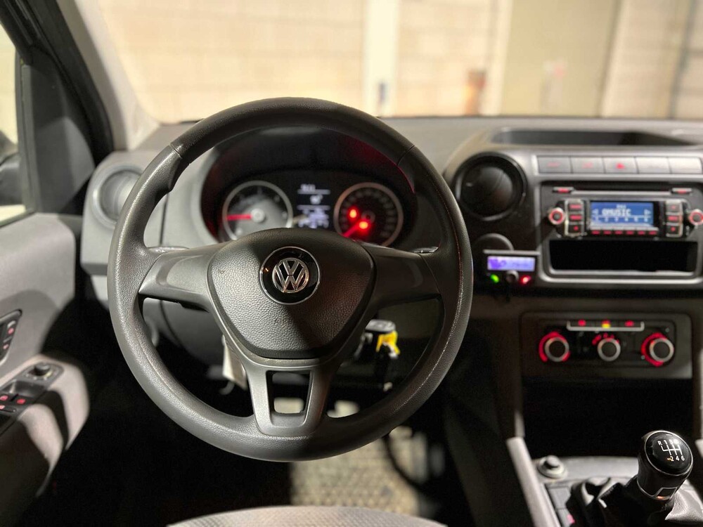 Volkswagen Amarok 2.0 TDI 4Motion DC Trendline 140pk 2016, VZ-648-J Bedrijfswagen