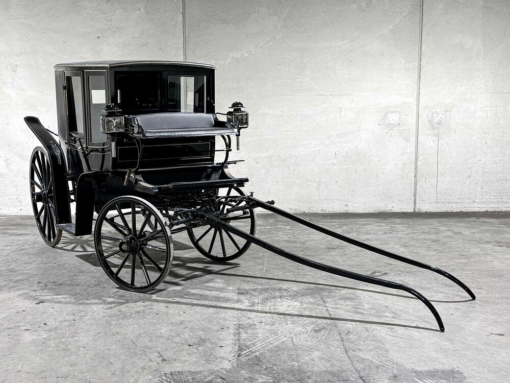 Koets Berline Klassieke Paardenkoets