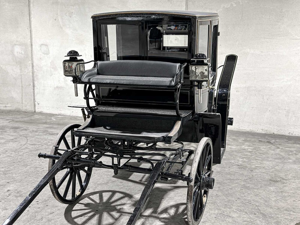 Koets Berline Klassieke Paardenkoets