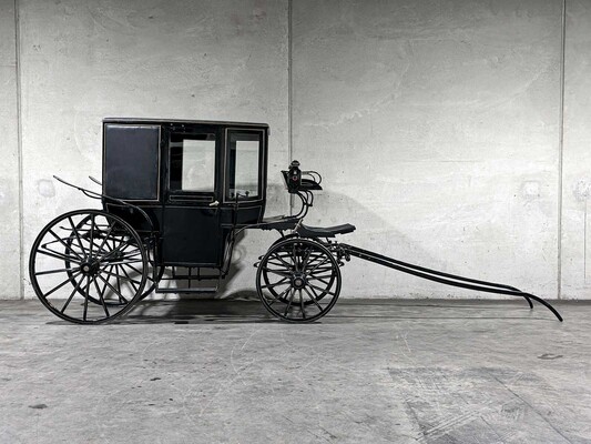 Koets Berline Klassieke Paardenkoets