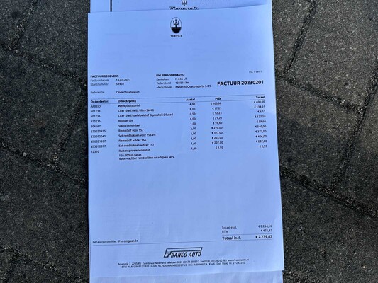 Maserati Quattroporte 3.0 V6 S Q4 411pk 2015, N-046-LT