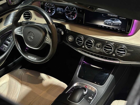 Mercedes-Benz S63 AMG 4Matic Lang 5.5 V8 585pk 2014 S-klasse, JG-345-H