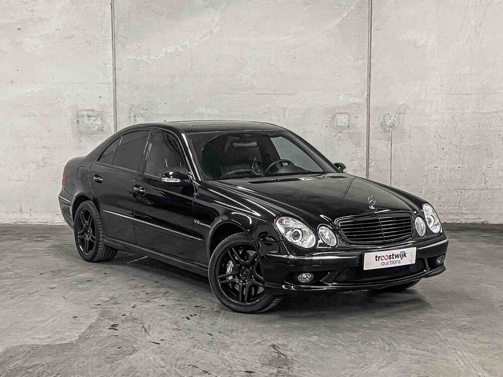 Mercedes-Benz E55 AMG 5.5 V8 Kompressor 476pk 2003 E-klasse, SF-683-B Youngtimer