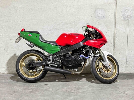 Laverda 650 i.e. Racer (500cc Kawasaki) 1996, MV-02-FJ Motorcycle