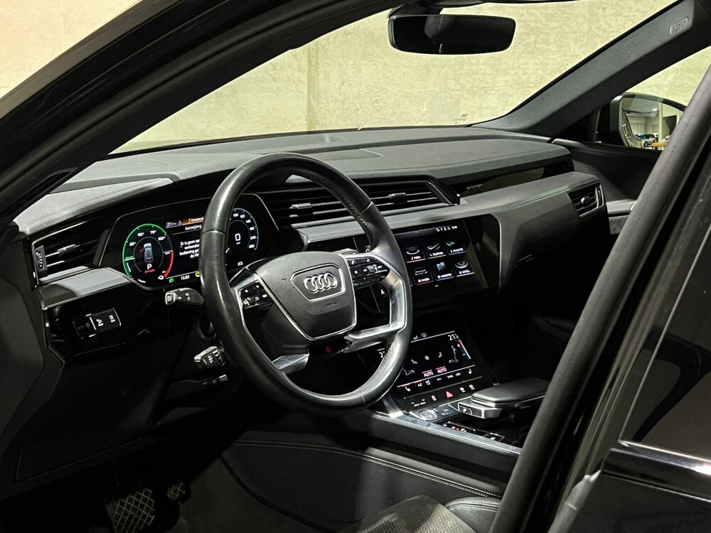 Audi e-tron 50 S-Line Quattro Launch Edition Black 71 kWh 313hp 2019, H-013-BN