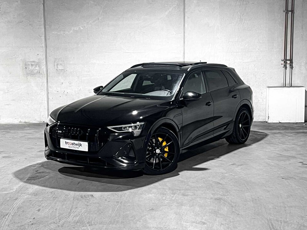 Audi e-tron 50 S-Line Quattro Launch Edition Schwarz 71 kWh 313PS 2019, H-013-BN