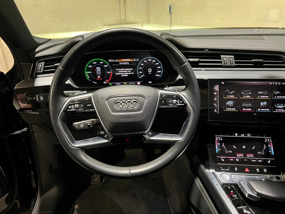 Audi e-tron 50 S-Line Quattro Launch Edition Black 71 kWh 313hp 2019, H-013-BN