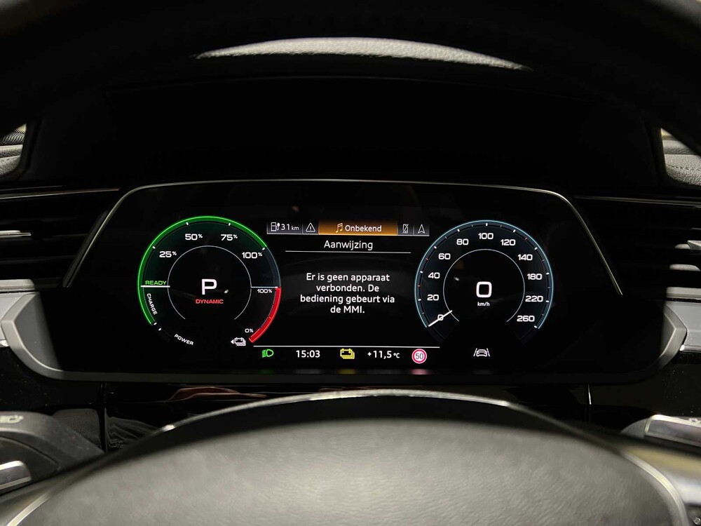 Audi e-tron 50 S-Line Quattro Launch Edition Black 71 kWh 313hp 2019, H-013-BN