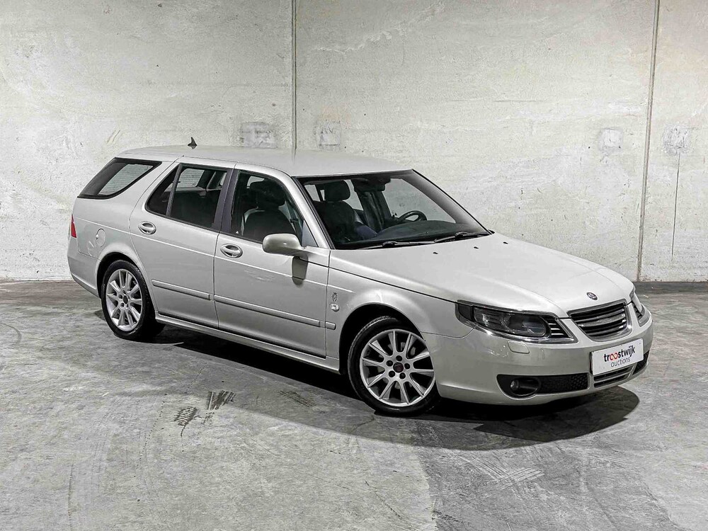 Saab 9-5 Estate 2.0t Arc 150pk 2006, 45-SX-SV Youngtimer