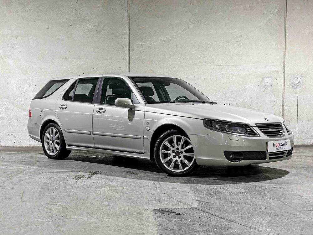 Saab 9-5 Estate 2.0t Arc 150pk 2006, 45-SX-SV Youngtimer