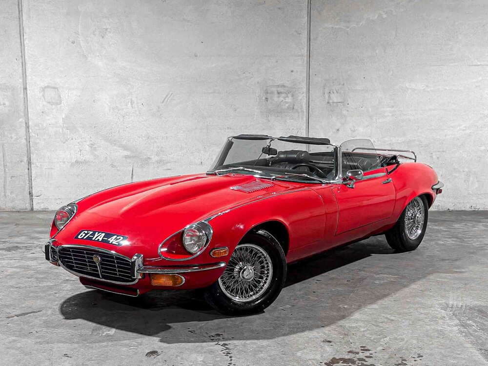 Jaguar E-TYPE Cabriolet Serie III 5.3 V12 S3 272PS 1973, 67-YA-42