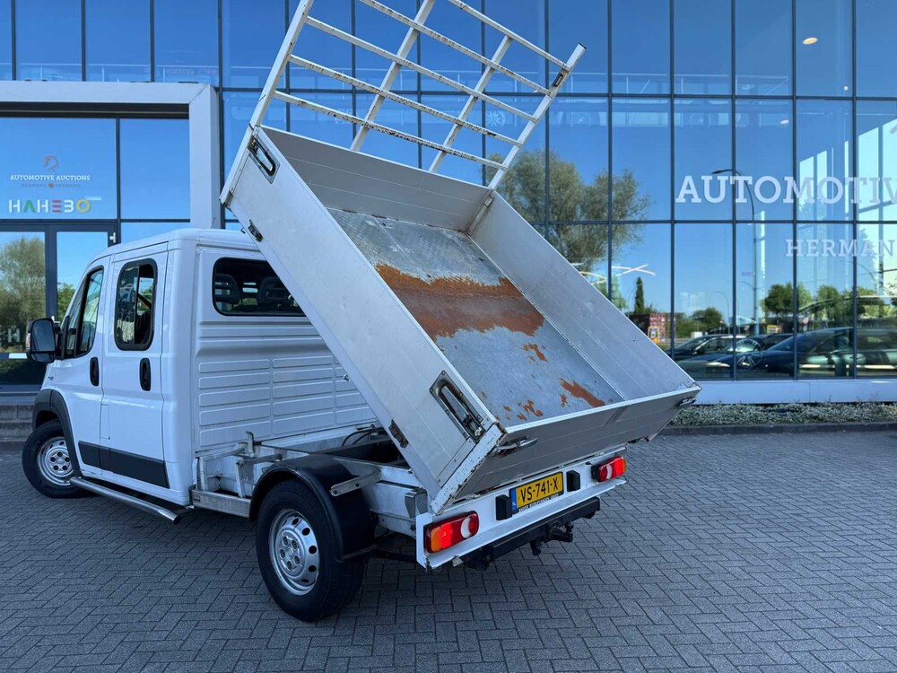 Fiat Ducato KIPPER 35H 2.3 MJ DC 7-Zitplaatsen 131pk 2016 Bakwagen, VS-741-X Bedrijfswagen