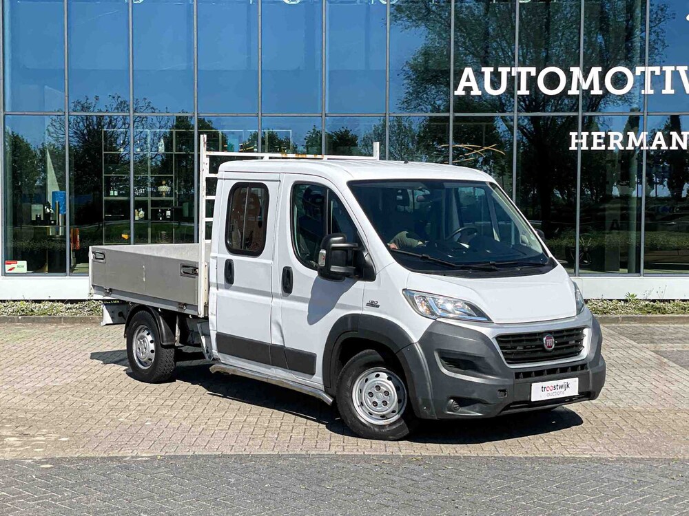 Fiat Ducato KIPPER 35H 2.3 MJ DC 7-Zitplaatsen 131pk 2016 Bakwagen, VS-741-X Bedrijfswagen