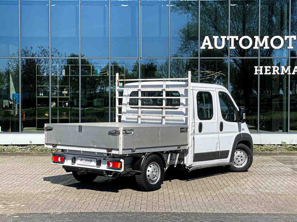 Fiat Ducato KIPPER 35H 2.3 MJ DC 7-Zitplaatsen 131pk 2016 Bakwagen, VS-741-X Bedrijfswagen