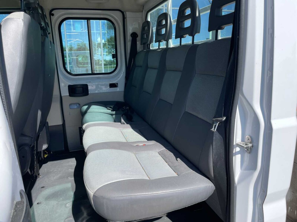 Fiat Ducato KIPPER 35H 2.3 MJ DC 7-Zitplaatsen 131pk 2016 Bakwagen, VS-741-X Bedrijfswagen