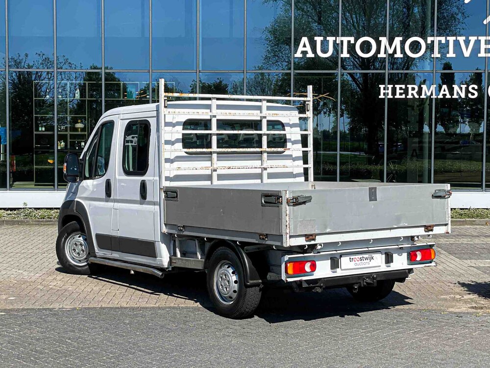 Fiat Ducato KIPPER 35H 2.3 MJ DC 7-Zitplaatsen 131pk 2016 Bakwagen, VS-741-X Bedrijfswagen