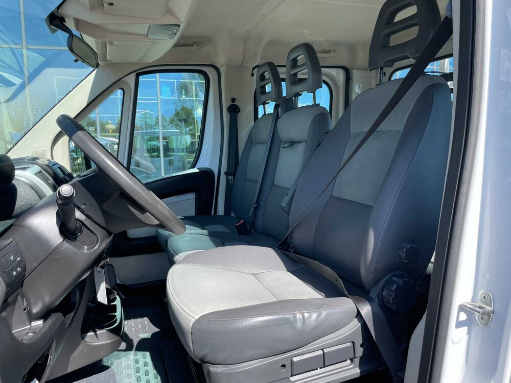 Fiat Ducato KIPPER 35H 2.3 MJ DC 7-Zitplaatsen 131pk 2016 Bakwagen, VS-741-X Bedrijfswagen