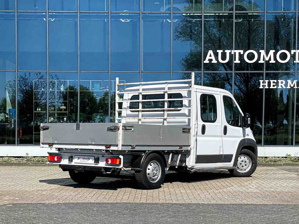 Fiat Ducato KIPPER 35H 2.3 MJ DC 7-Zitplaatsen 131pk 2016 Bakwagen, VS-741-X Bedrijfswagen