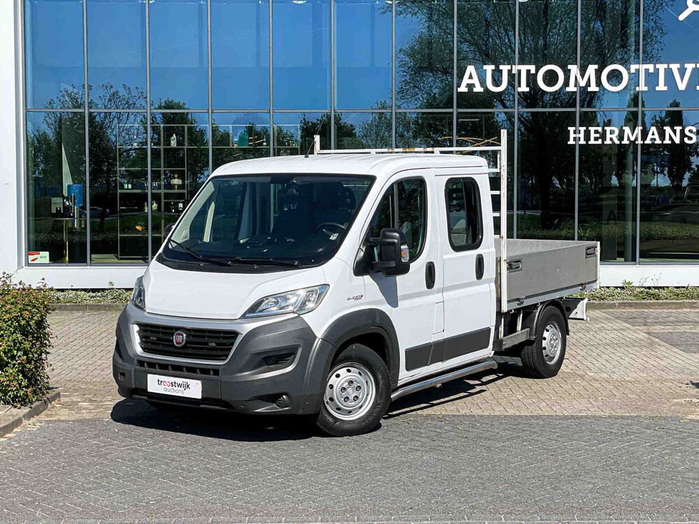 Fiat Ducato KIPPER 35H 2.3 MJ DC 7-Zitplaatsen 131pk 2016 Bakwagen, VS-741-X Bedrijfswagen