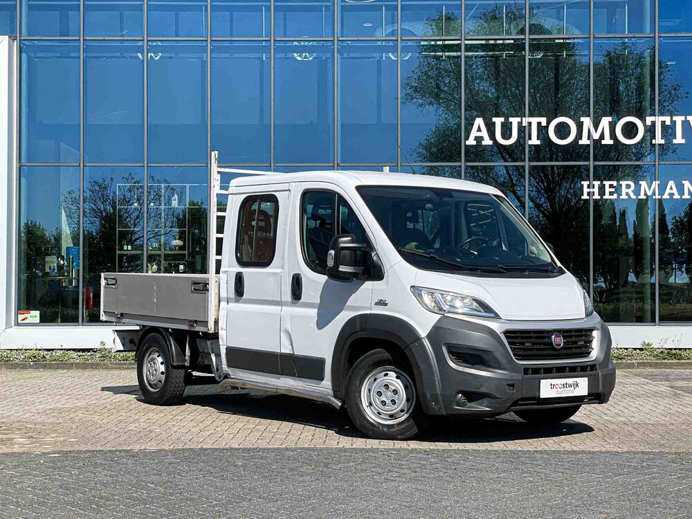 Fiat Ducato KIPPER 35H 2.3 MJ DC 7-Zitplaatsen 131pk 2016 Bakwagen, VS-741-X Bedrijfswagen