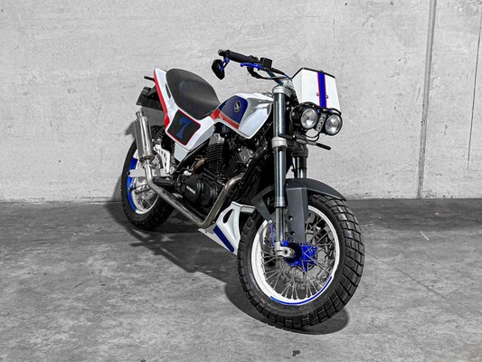 Honda VT 500E Shadow Chopper Flat Tracker 498cc 1983, MP-30-TX Motorfiets