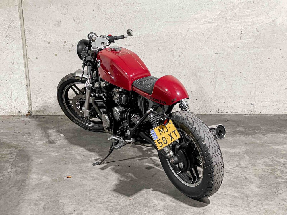 Honda CB 650 Cafe Racer 626cc 1983 Tour Motorfiets, MJ-58-XT
