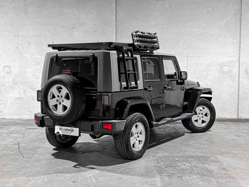 Jeep Wrangler Unlimited 3.8 Sahara 199pk 2007, 45-NHZ-8 Youngtimer