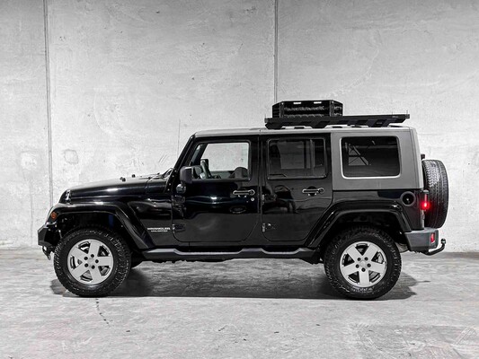 Jeep Wrangler Unlimited 3.8 Sahara 199pk 2007, 45-NHZ-8 Youngtimer