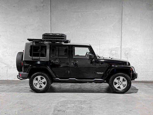 Jeep Wrangler Unlimited 3.8 Sahara 199pk 2007, 45-NHZ-8 Youngtimer