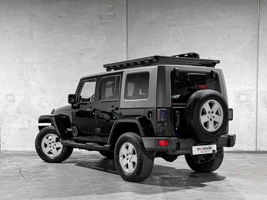 Jeep Wrangler Unlimited 3.8 Sahara 199pk 2007, 45-NHZ-8 Youngtimer