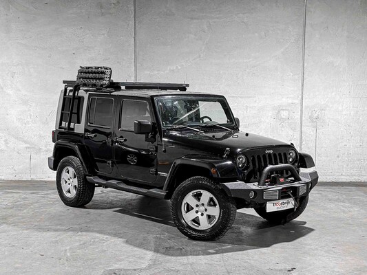 Jeep Wrangler Unlimited 3.8 Sahara 199pk 2007, 45-NHZ-8 Youngtimer