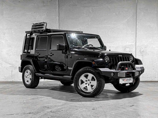 Jeep Wrangler Unlimited 3.8 Sahara 199pk 2007, 45-NHZ-8 Youngtimer